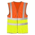 Orange and Yellow Hi Vis Vest