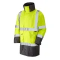 Breathable Hi Vis Lightweight Anorak - Leo A06 Yellow
