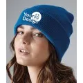 Embroidered Knitted Beanie Hat Beechfield BC045