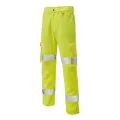 Lightweight Hi Vis Cargo Trouser Class 1 - Leo CT03 Yellow