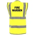 Fire Warden hi vis vest