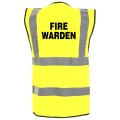 Fire Warden hi vis vest
