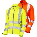 Ladies Hi Vis Softshell Jacket Leo SJL01 EcoViz