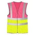 Pink and Yellow Hi Vis Vest