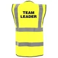 Team Leader Hi Vis Vest