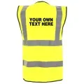 Hi Vis Vest with your own printing