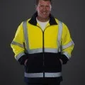 Yellow and Blue Hi Vis Fleece