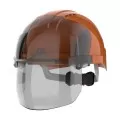 JSP EVO VISTAshield Vented Helmet Orange - Smoke JSP EVO VISTAshield Vented Helmet Orange - Smoke