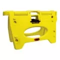 AlphaBloc® 1m Folding Traffic Separator - Water Filled - Yellow