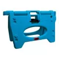 AlphaBloc® 1m Folding Traffic Separator - Water Filled - Blue