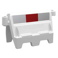 Roadbloc 1m Traffic Seperator with Reflectives - White