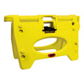 AlphaBloc® 1m Folding Traffic Separator - Water Filled - Yellow