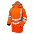 Pulsarail PR499 Hi Vis Coat Orange Pulsarail PR499 Hi Vis Coat Orange
