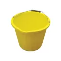 Heavy Duty Bucket 14L / 3 Gallon - Yellow Heavy Duty Bucket 14L / 3 Gallon - Yellow