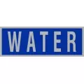 Water Badge - Reflective Water Badge - Reflective