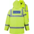 Pre Printed Manager Coat Yellow Pre Printed Manager Coat Yellow