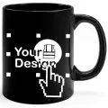 Custom Printed Black Mug