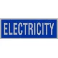 Electricity Reflective Badge