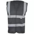 economy black hi vis vest economy black hi vis vest
