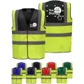Custom Printed 2 Colour Panel Hi Vis Vest HVW100TT Custom Printed 2 Colour Panel Hi Vis Vest HVW100TT