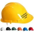 Custom printed portwest PW 50 safety helmet