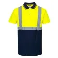 Portwest s479 yellow and blue polo shirt