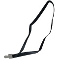 Black Lanyard with plastic clip