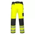 Yellow Blue hi vis cargo trousers Yellow Blue hi vis cargo trousers