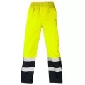 Yellow & Blue Waterproof Hi Vis Over Trousers Yellow & Blue Waterproof Hi Vis Over Trousers