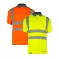 Eco Friendly Envirowear Short Sleeve Hi Vis Poloshirt