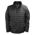 Topaz Quilted Blouson Jacket Black