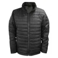 Topaz Quilted Blouson Jacket Black