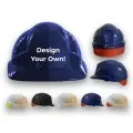 Royal Blue Centurion Reflex Custom Printed Safety Helmet CNS12