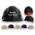 Black Centurion Reflex Custom Printed Safety Helmet CNS12
