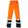 Orange & Blue Hi Vis Waterproof Over Trousers