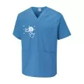 Personalised Embroidered V Neck Scrubs Tunic Uneek UC921