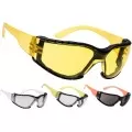 Yellow Custom Printed Safety Glasses PS32 Yellow Custom Printed Safety Glasses PS32