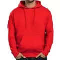 Eco Hoodie Uneek GR51 Red Product Image.