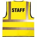Staff Printed Hi Vis Vest Staff Printed Hi Vis Vest