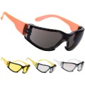 Smoke Custom Printed Safety Glasses PS32