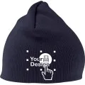 Personalised Embroidered Beanie Hat RC044