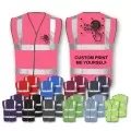 Personalised Premium Hi Vis Vest Leo W05 Personalised Premium Hi Vis Vest Leo W05