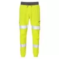 Yellow Hi Vis Leo Ecoviz Hawkridge Jog Trouser JT01