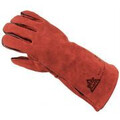Glove Gauntlet welding red PAIR 304354