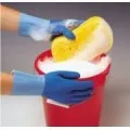 Glove taskmaster latex gauntlet blue 300787