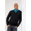 Henbury HB720,12 Gauge V-NECK JUMPER
