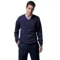 Russell J710M V-neck true knit sweater