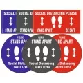 Social Distancing Floor Sticker 300mm Social Distancing Floor Sticker 300mm