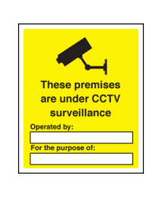 Security Safety Signs