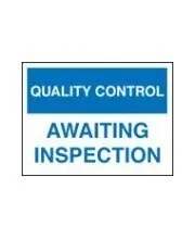 Quality Control Signs